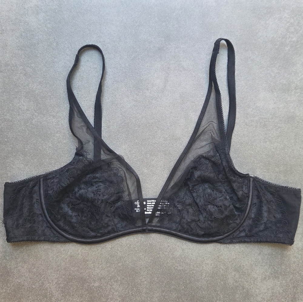 Soma Unlined Plunge Bra 38B